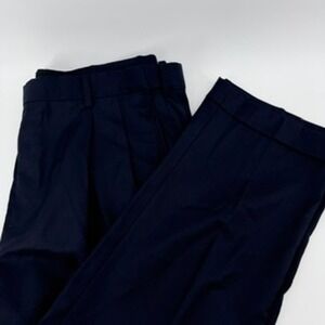 Roundtree & Yorke Mens 38x30 Navy Blue Wool Dress Pants Easy Care‎
